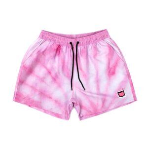 Barstool Sports Swim Trunks Pink Whitney Pink Tie Dye Shorts 2XL